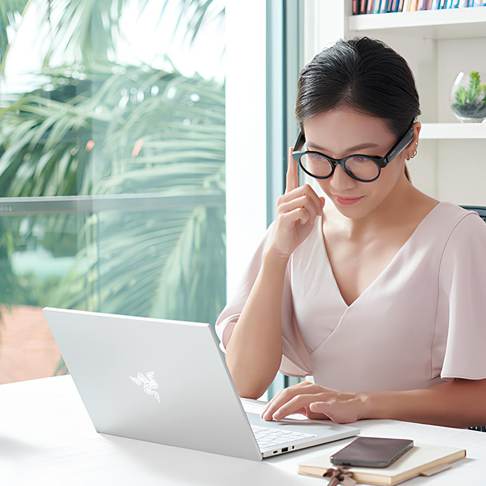 Смарт-окуляри Razer Anzu Rectangle Small Bluetooth Smart Glasses